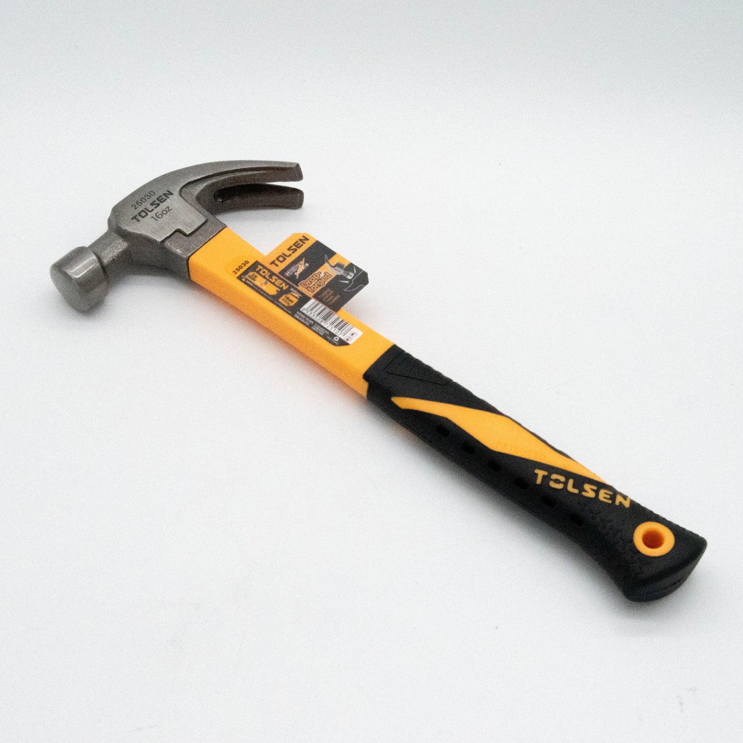 Tolsen 16 oz Claw Hammer – Durable Forged Steel Head with Comfort Grip Handle