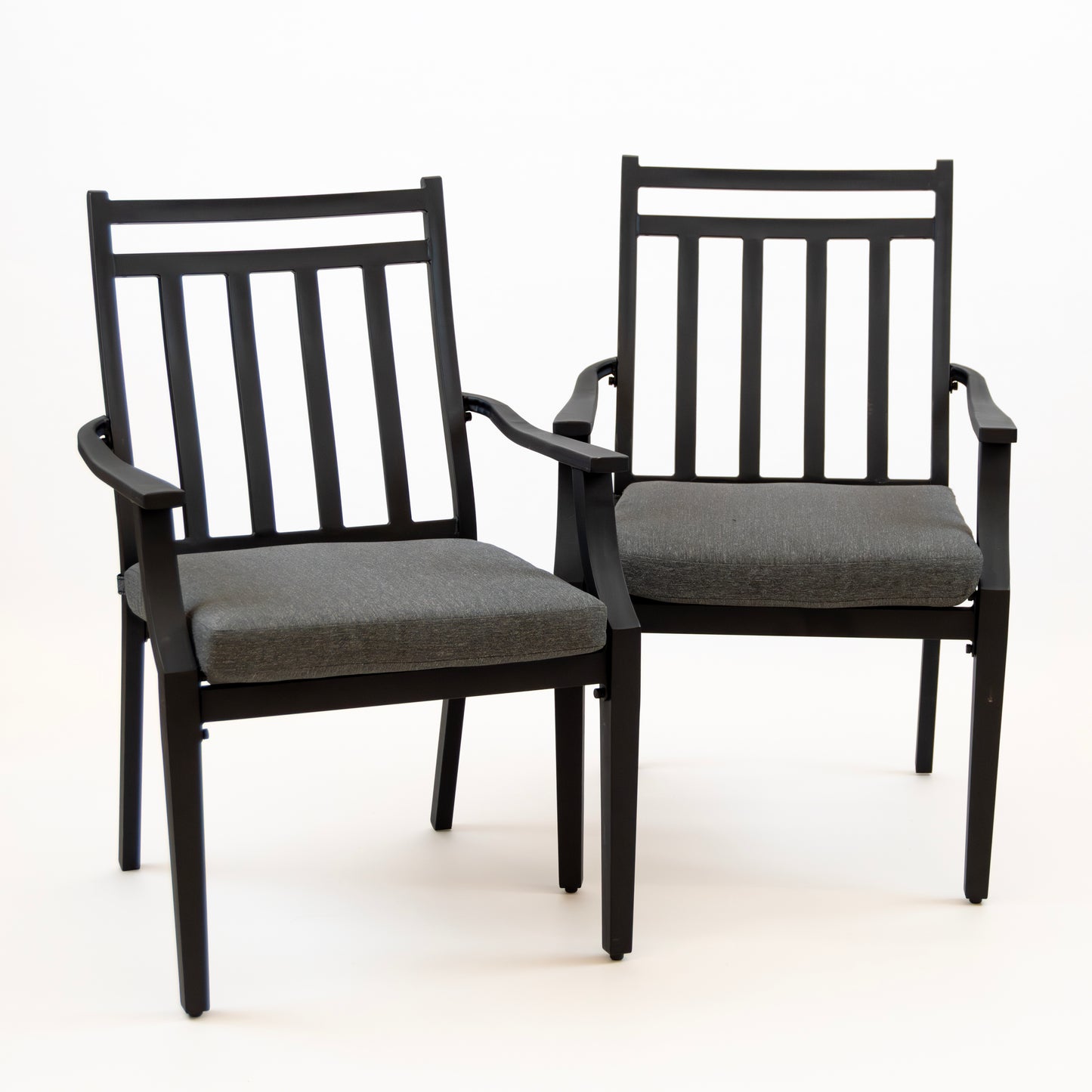 Fairmont Patio Chairs with Cushions – Set of 2