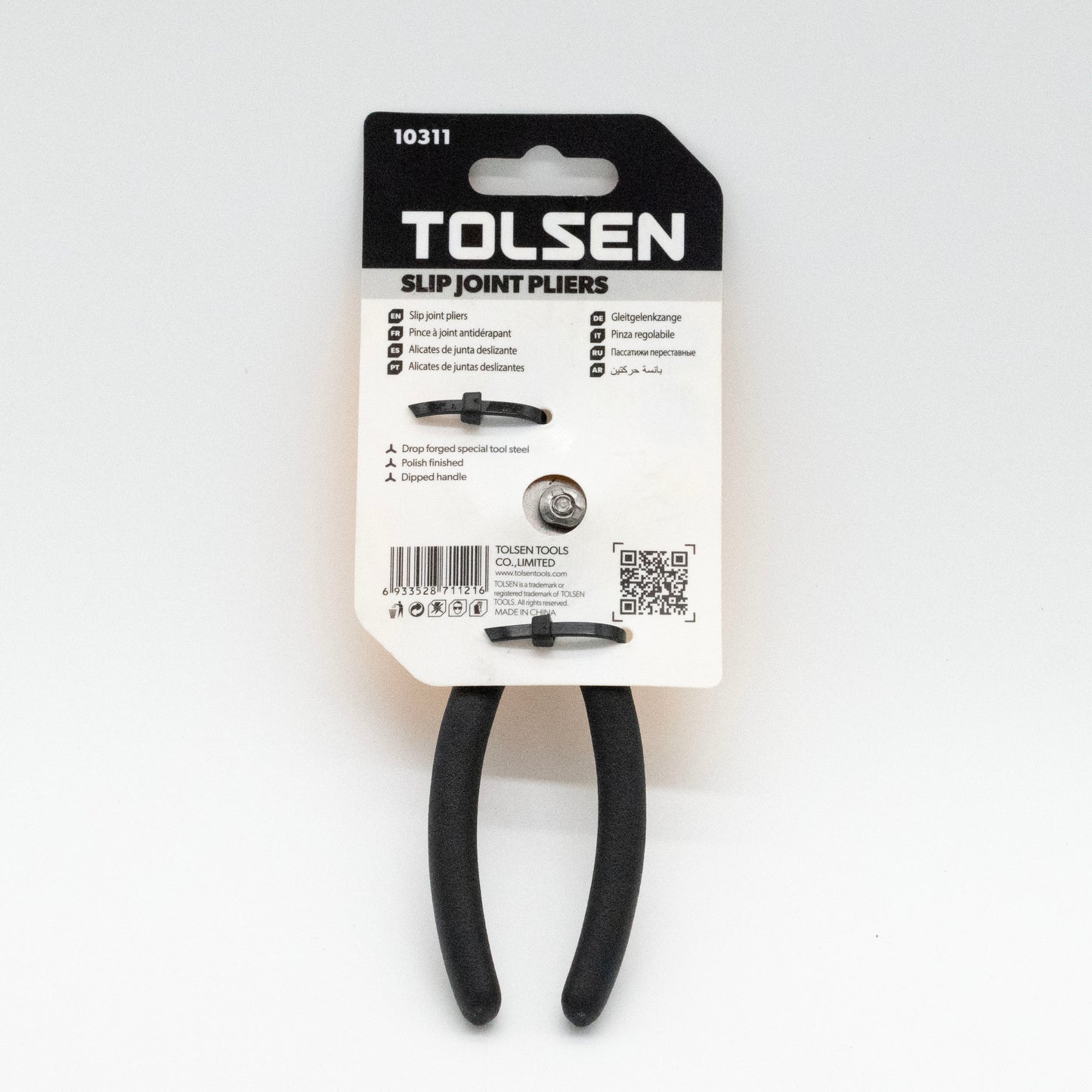 Tolsen 6" Slip Joint Pliers – Versatile, Durable, and Built for Everyday Use