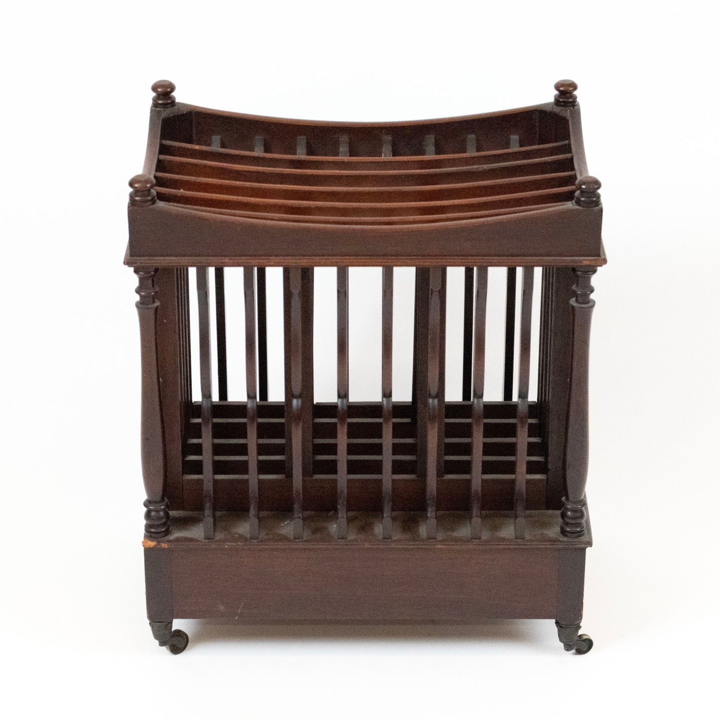 Antique Wooden Sheet Music Rack with Drawer