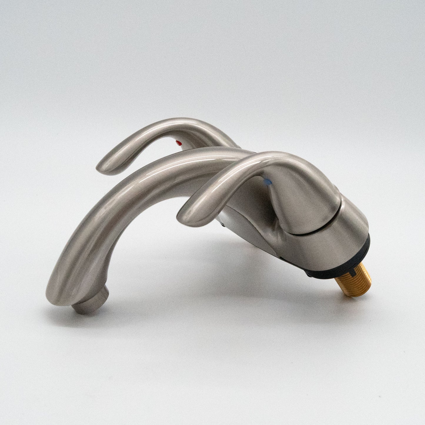 Onestock 2-Handle Bathroom Faucet – Brushed Nickel Finish