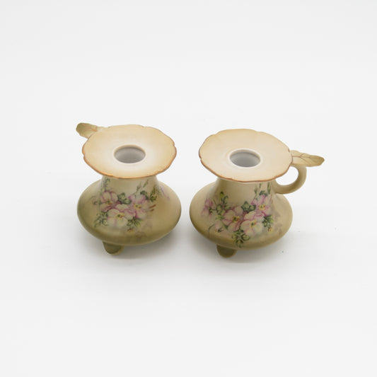 Vintage Nippon Candle Holders