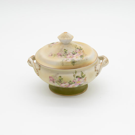 Vintage Nippon Oval Bowl with Lid