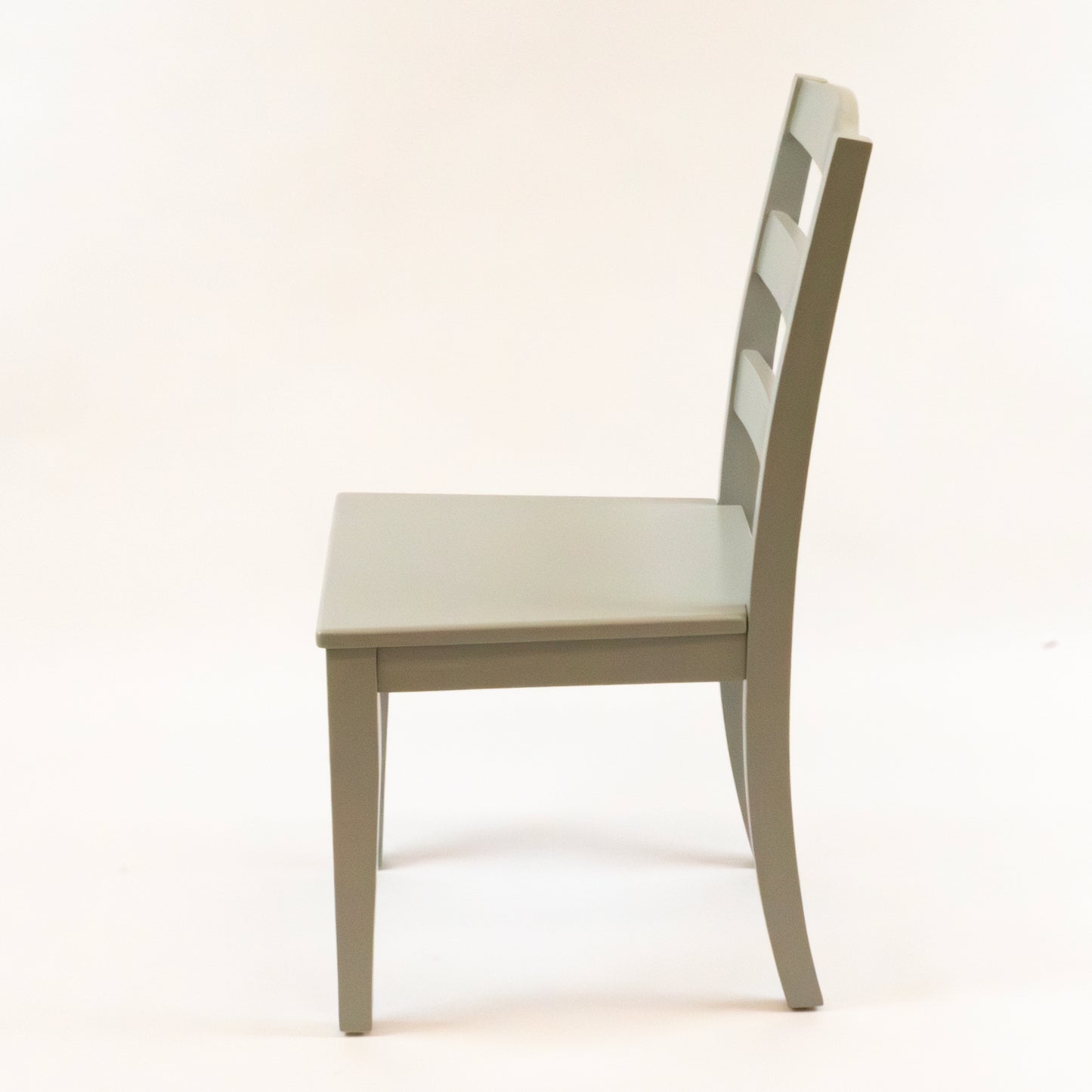 Classic Moss Finish Ladder Back Dining Chair (Set of 2)