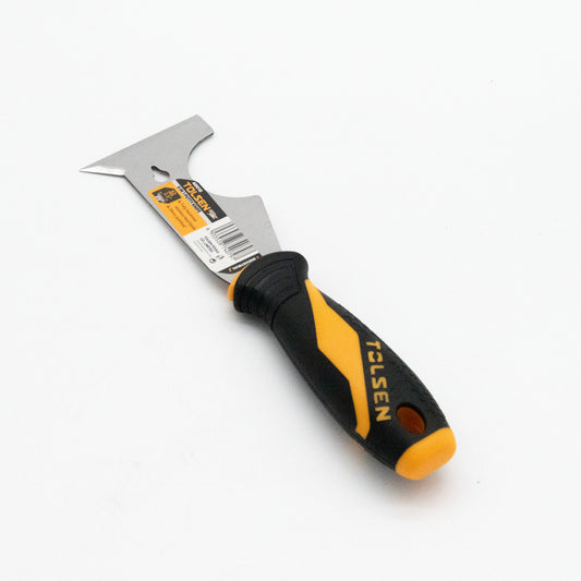 Tolsen 6-in-1 Multi-Function Painter’s Scraper – Heavy-Duty Blade with Comfort Grip