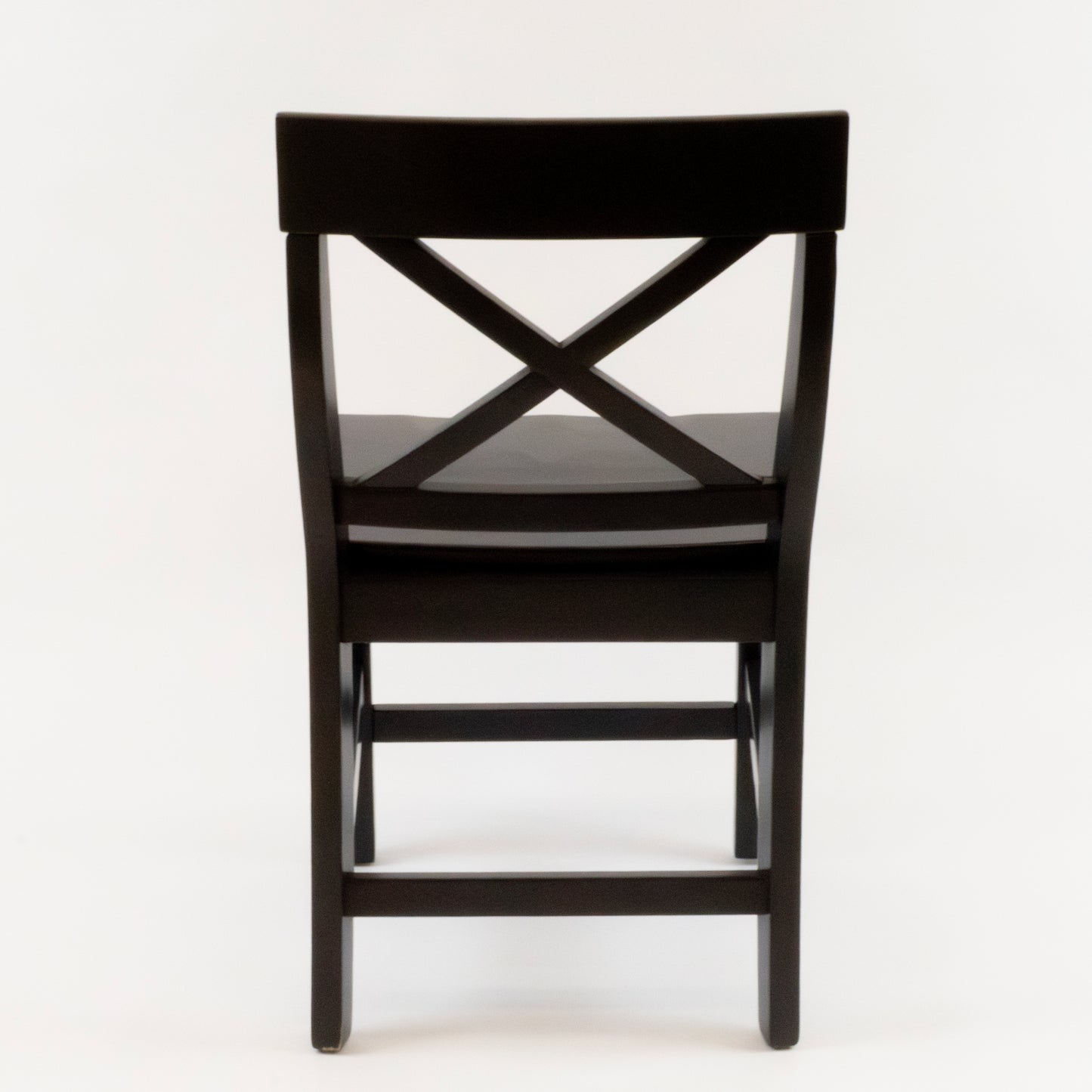 Classic Black X-Back Dining Chair (Set of 2)
