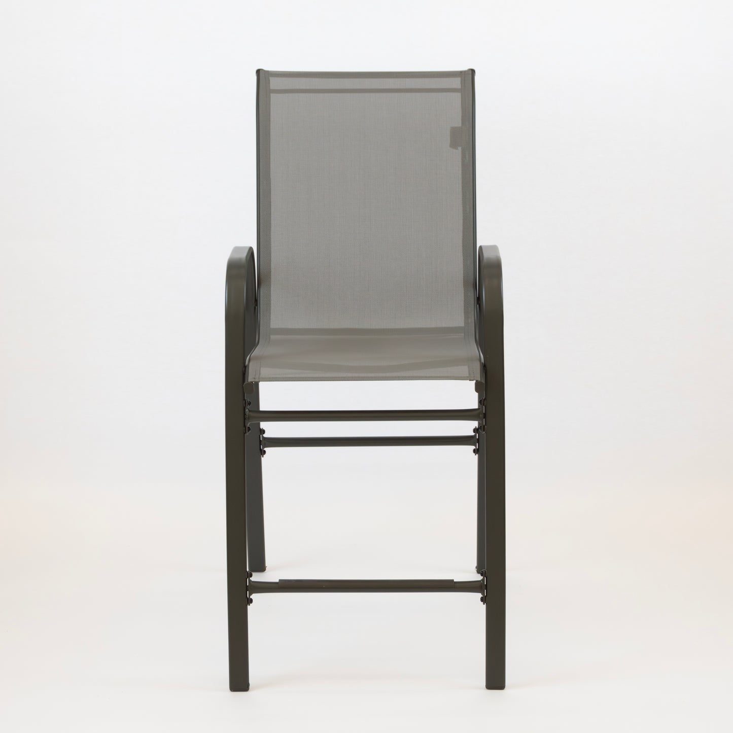 Stackable Patio Bar Chairs – Set of 2