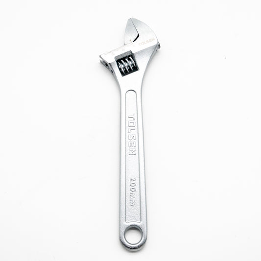 Tolsen 8-Inch Adjustable Wrench