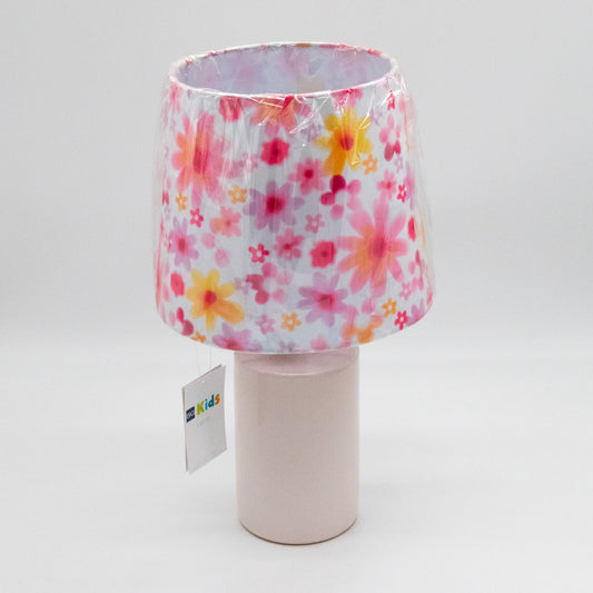 Kids Floral Print Table Lamp