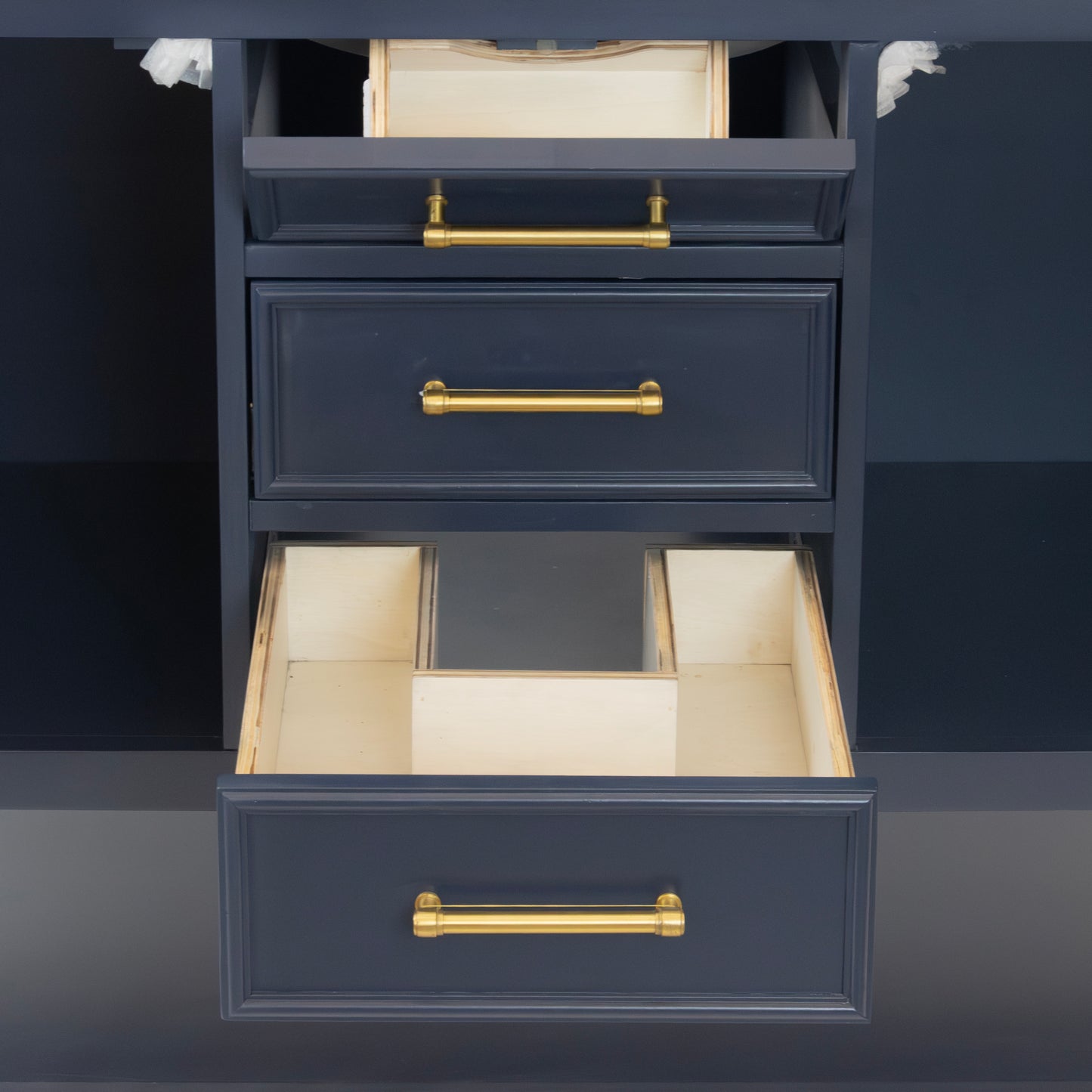 48" Navy Blue Bathroom Vanity with Sink